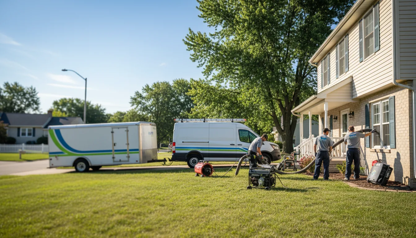 Flooded Basement Restoration And Cleanup With Repair in Madelia, MN near me